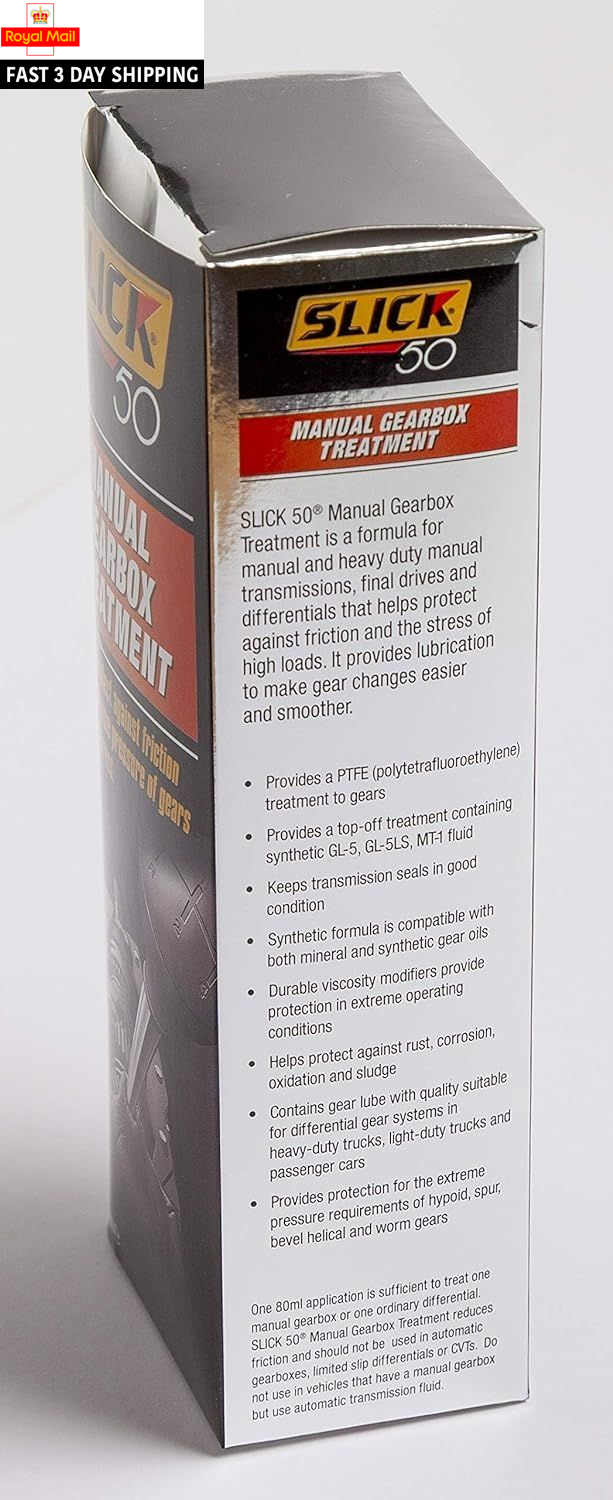 Slick 50 60199080 Manual Gearbox Treatment, 80 ml 5012714636272 eBay