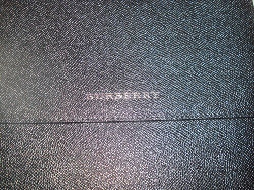 100% AUTHENTIC BURBERRY IPAD TABLET BLACK SLIPCASE COVER CASE - 第 2/4 張圖片