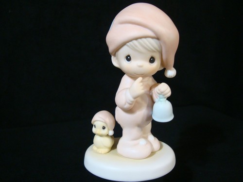precious moments-boy bellringer-a special chime for jesus