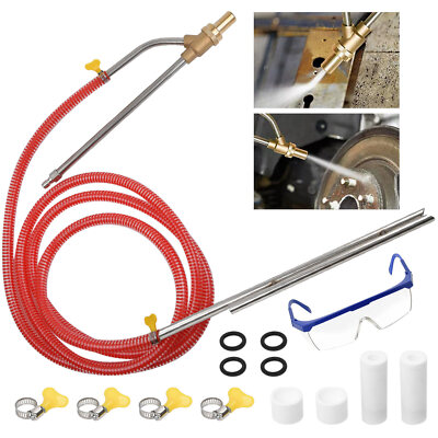 #ad Sandblasting Kit for Pressure Washer Sand Blaster Attachment 5000 PSI Power NEW $33.98