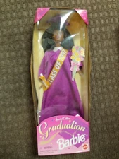 Special Edition Graduation of 1997 Barbie Doll 16489 New Mattel African American