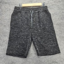 Departwest Sweat Shorts Mens Medium Pull On Black