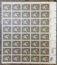 Scott #1486, 8c Henry Tanner, Mint sheet of 40, MNH