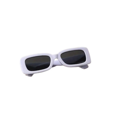 Sunglasses Classic Square Frame Glasses Y2K Solid Color Unisex Fashion