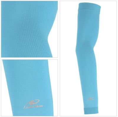 Lizard Skins Knit Compression Arm Sleeve, Various Sizes   Baby Blue