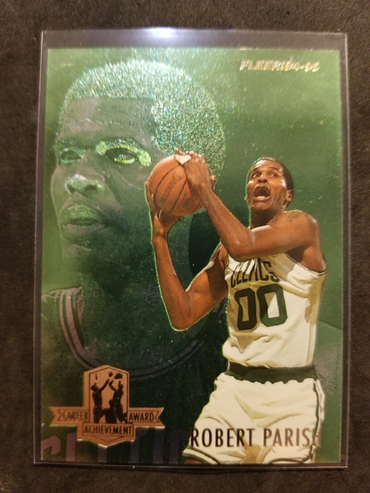 1994 Fleer career award achievement ROBERT PARISH card # 4 of 6