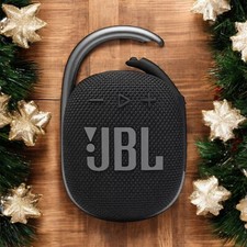 NWOT  JBL Clip 4 Portable Bluetooth Speaker - Black