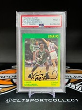 Xavier McDaniel 1993 Star PSA Auto Grade 9 ONLY