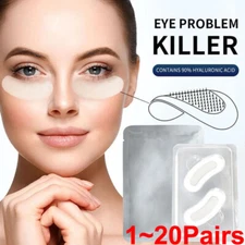 1- 20 Pair Hyaluronic Acid Micro-needle Eye Patch Anti-aging Wrinkle Line Remove