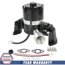 Black Small Block Chevy Electric Water Pump High Flow Ewp 283 327 350 400 Sbc