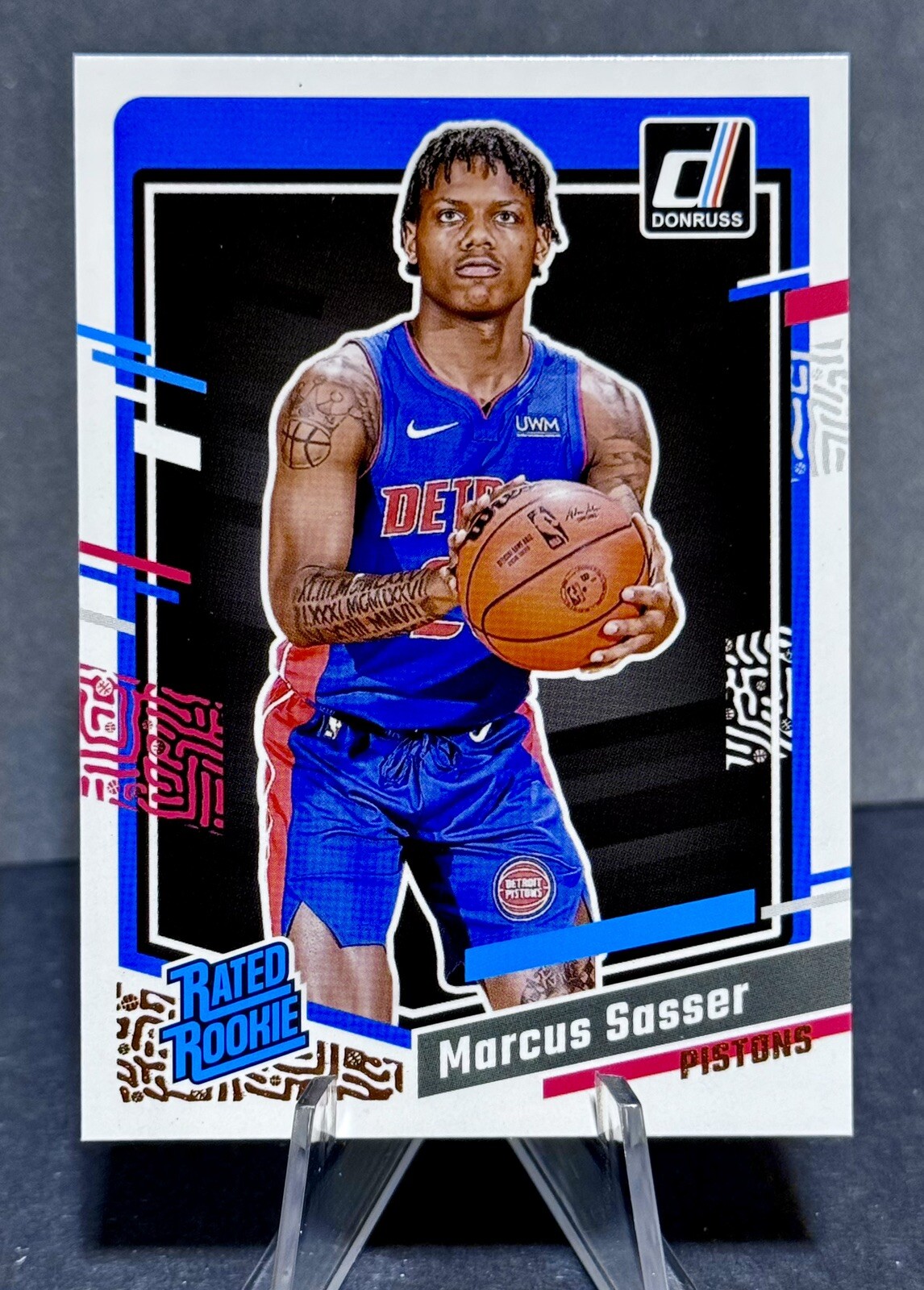 2023-24 Panini Donruss Marcus Sasser (RC) Rated Rookie #222 Detroit Pistons