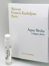 Maison Francis Kurkdjian Aqua Media Cologne Forte EDP Spray 2ml .06 oz On Card
