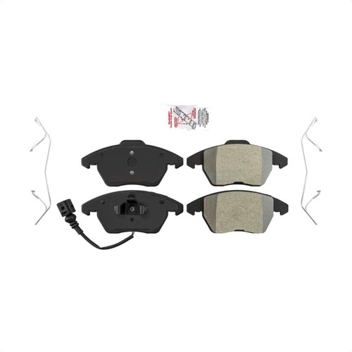 For Volkswagen Jetta CC Passat GTI Front Coat Brake Rotors Semi-Metallic Pad Kit - Picture 4 of 16