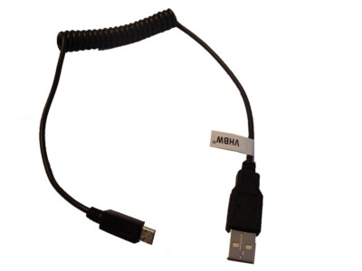 USB A - Micro USB Kabel für Sony Cybershot DSC-HX10V DSC-HX10 1m schwarz