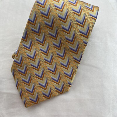 Robert Large Floral Ribbed Silk Best of Class Necktie