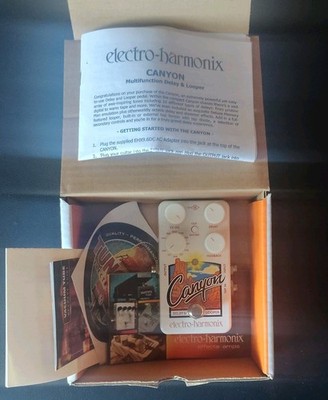 Electro-Harmonix Canyon Digital Delay & Looper Pedal for Electric Guitar
