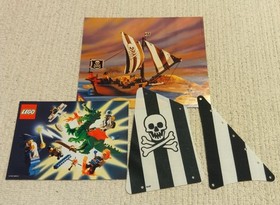 LEGO System Pirates Renegade Runner 6268 In 1993 New Retired Sealed Inner Bags