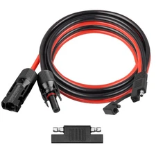SAE Extension Cable 5FT 10AWG Quick Disconnect Wire SAE Connector Battery Cha...