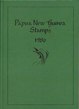 Papua New Guinea: 1986 PO Year Stamp Album MUH** Cat value $75