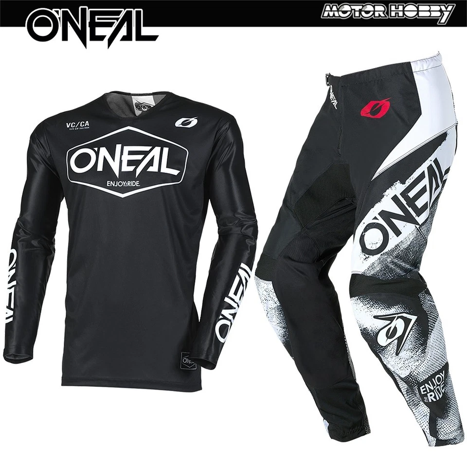 ROLLER COMPLETO CROSS ENDURO O'NEAL ELEMENT ONEAL NEGRO BLANCO - Imagen 1 de 1