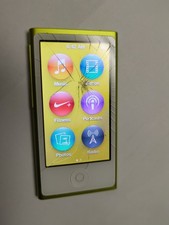 Apple iPod Nano 7th Generation Yellow 16GB Model A1446 - Works