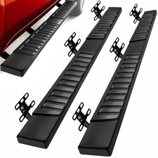 For 2019-2026 Dodge Ram 1500 Quad Cab 6 Running Board Side Step Black Nerf Bar For 2019-2026 Dodge Ram 1500 Quad Cab 6 Running Board Side Step Black Nerf Bar