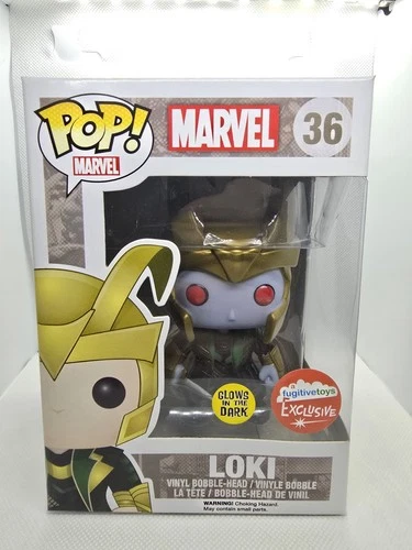 Funko Pop! Vinyl: Marvel Loki Frost Giant Glow GiD Fugitive Toys Exclusive #36