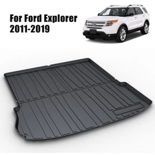 Custom for Ford Explorer 2011-2019 Rear Trunk Cargo Floor Tray Boot Liner Mat