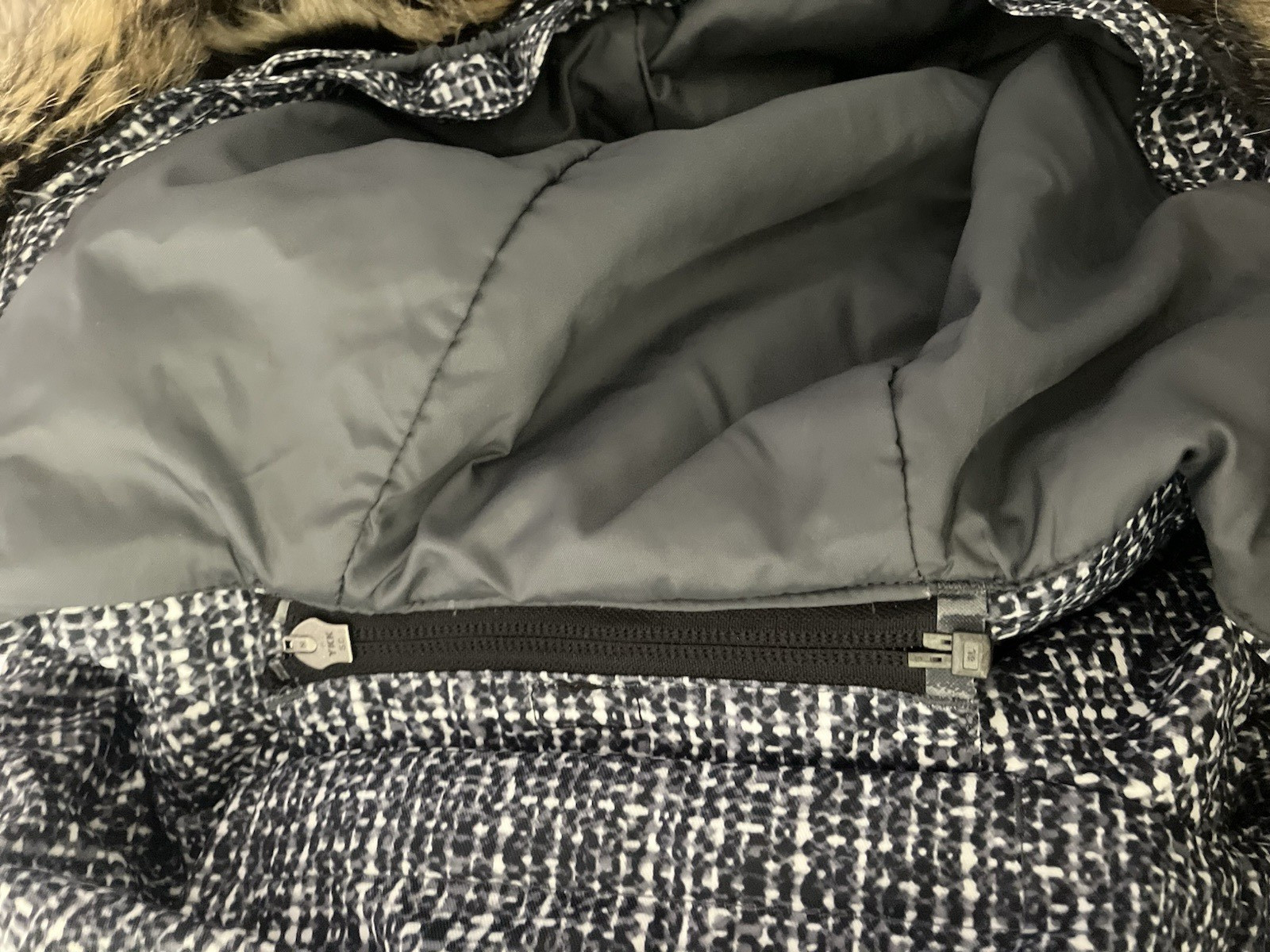 Jacket OBERMEYER SKI THERMORE Graphite Print Zipp… - image 24