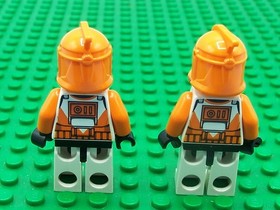 Star Wars LEGO minifigures SW0299 Clone Trooper Bomb Squad, Lot Of 2 from 7913