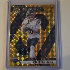 2025 Panini Mosaic International Games Caleb Williams #253 Prizm Chicago Bears