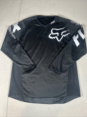 FOX Racing Blackout Long Sleeve Motocross Jersey ATV Dirtbike- Mens Size XL