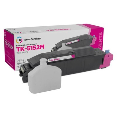 LD Compatible Kyocera-Mita TK-5152M / 1T02NSBUS0 Magenta Toner Cartridge