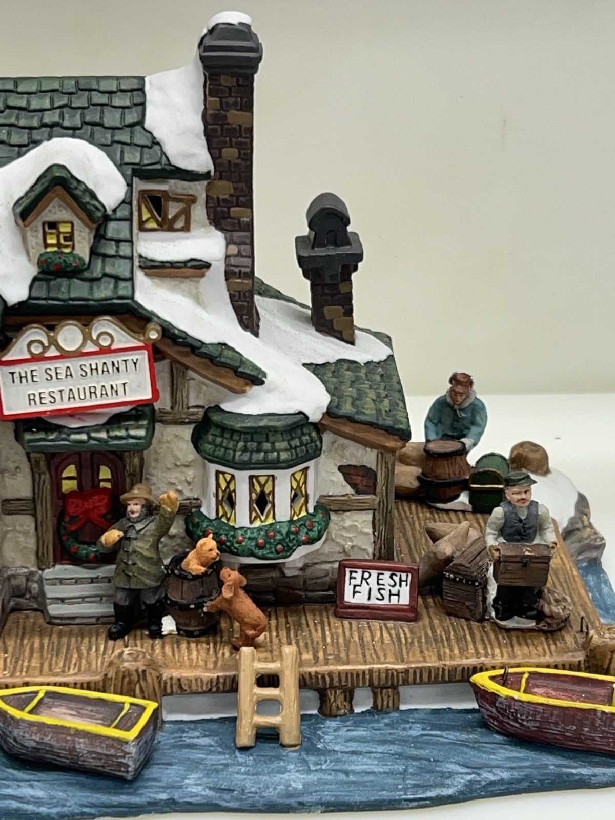 Victorian Village Collectibles The Sea Shanty Restaurant Of Gloucester 2002