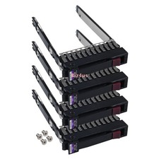 4xFor HP Proliant 2.5" SAS SATA G5 G6 G7 Server Hard Drive Caddy Tray 500223-001