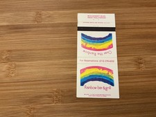 Rainbow bar & grill - West Hollywood,  California Matchbook Cover