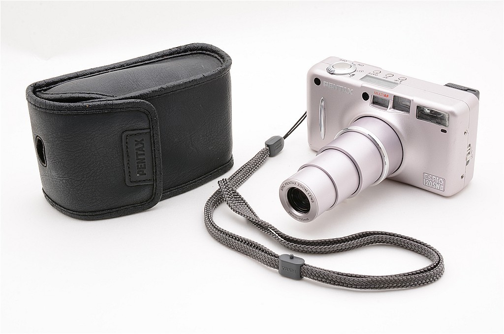 Mint+] Pentax ESPIO 120SW II Pink Point & Shoot 35mm Film Camera