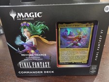 2025 MAGIC THE GATHERING FINAL FANTASY VI REVIVAL TRANCE COMMANDER DECK 
