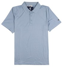 REEBOK Performance Training Polo Golf Shirt sz M Medium Vintage Blue