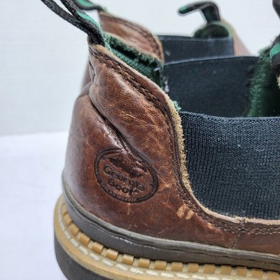 Georgia Boot Georgia Giant Romeo Mens 7.5 Brown Good Leather Work Boots GR262*** Georgia Boot Georgia Giant Romeo Mens 7.5 Brown Good Leather  main image 4