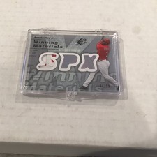 Ken Griffey Jr. 3 Color Patch 84/99 2007 Upper Deck SPX Winning Materials Reds