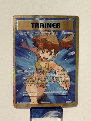 2016 Pokemon Evolutions Misty s Determination Secret Rare Full Art 108/108 MINT