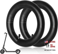 8 1/2 x 2 Scooter Inner Tube with Silver Straight 8.5x2 in-Ventil Gerade 2pices