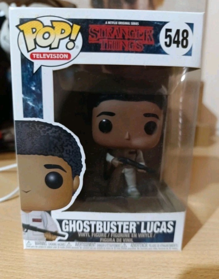 Funko Pop! Television Stranger Things Ghostbuster Lucas #548 Figura in vinile