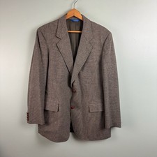 Vintage Pendleton XL Gray Western Tweed Blazer Jacket Sport Suit Coat USA Wool