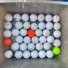 Mixed Golf Balls x40 Used Budget Balls For Practice Or Driving Range