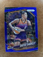 Satou Sabally #4 2025 Panini Prizm WNBA Blue Velocity Phoenix Mercury