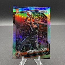 2025 Panini Prizm WNBA Rayah Marshall Silver Prizm RC Rookie #47