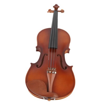 4/4 Violin Matte Tiger Pattern Acoustic Solidwood Professional Fiddle With SET