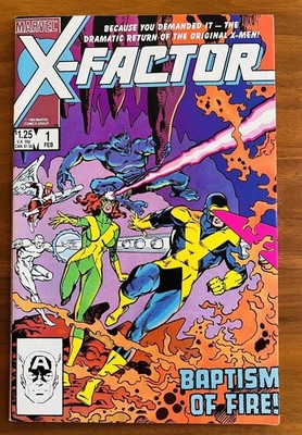 X-FACTOR 1 NM 9.4  Direct Copy 1986 Marvel 1st Appearance and Origin